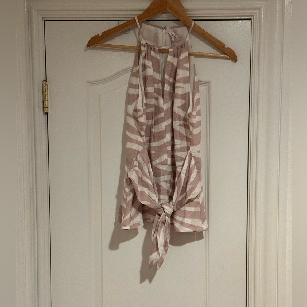 NWOT Parker Katsura Top Soft Zebra. Size Small - Picture 7 of 7